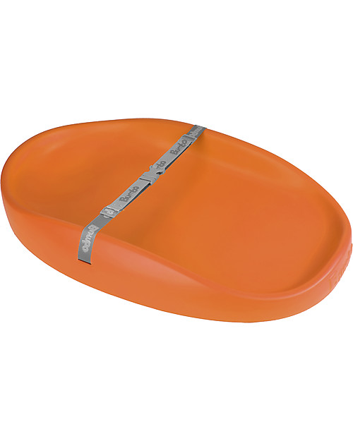 Bumbo Portable Changing Pad with Security Belts, Orange - Soft and comfy foam rubber! Travel Changing Mats