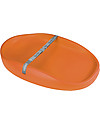 Bumbo Portable Changing Pad with Security Belts, Orange - Soft and comfy foam rubber! Travel Changing Mats