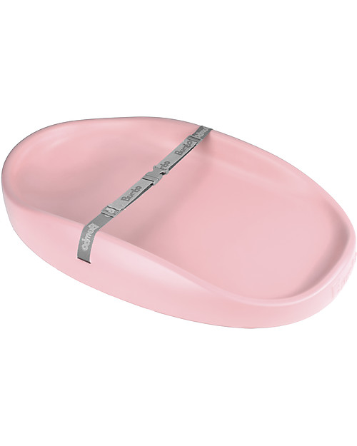 Bumbo Portable Changing Pad with Security Belts, Pink - Soft and comfy foam rubber! Travel Changing Mats
