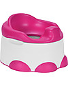 Bumbo Step ‘n Potty 3-in-1: potty trainer, toilet trainer and step stool - Fuchsia Potties