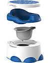 Bumbo Step ‘n Potty 3-in-1: potty trainer, toilet trainer and step stool - Fuchsia Potties