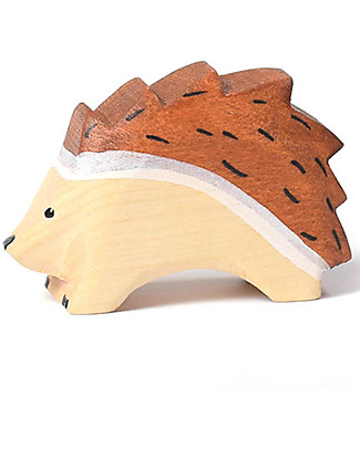 Bumbu Toys Big Hedgehog - Wood - 6 cm - Handmade Story Making Games