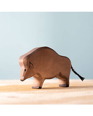 Bumbu Toys Boar - 11 cm - Handmade Wooden Animals
