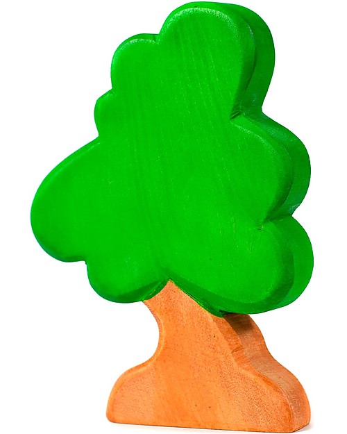 Bumbu Toys Large Tree - Wood - 19 cm - Handmade Wooden Animals