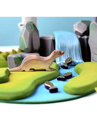 Bumbu Toys Otter - 3,5 cm - Handmade Wooden Animals