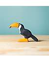 Bumbu Toys Standing Toucan - 5,5 cm - Handmade Wooden Animals