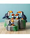 Bumbu Toys Standing Toucan - 5,5 cm - Handmade Wooden Animals