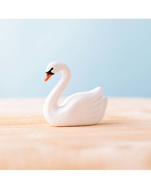 Bumbu Toys Swan - 7,5 cm - Handmade unisex (bambini)