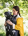 BundleBean Babywearing Fleece-lined all-weather cover - Silver Lightening Babywearing Accessories