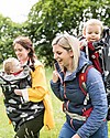 BundleBean Babywearing Fleece-lined all-weather cover - Silver Lightening Babywearing Accessories
