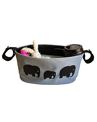 BundleBean Universal Buggy Organiser - Elephant Stroller Accessories