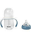 Béaba 2-in-1 Learning Cup - 210 ml - Windy Blue - Encourages Little Ones to Become Independent Baby Bottles