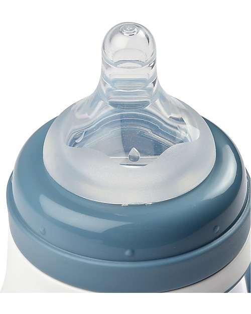 Béaba 2-in-1 Learning Cup - 210 ml - Windy Blue - Encourages Little Ones to Become Independent Baby Bottles