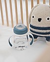 Béaba 2-in-1 Learning Cup - 210 ml - Windy Blue - Encourages Little Ones to Become Independent Baby Bottles