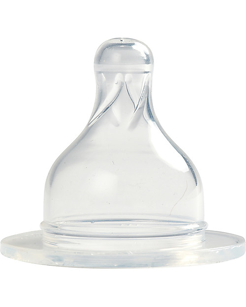 Béaba 2 Thick Flow Wide Neck Teats Set - Silicone - from 18 Months Teats