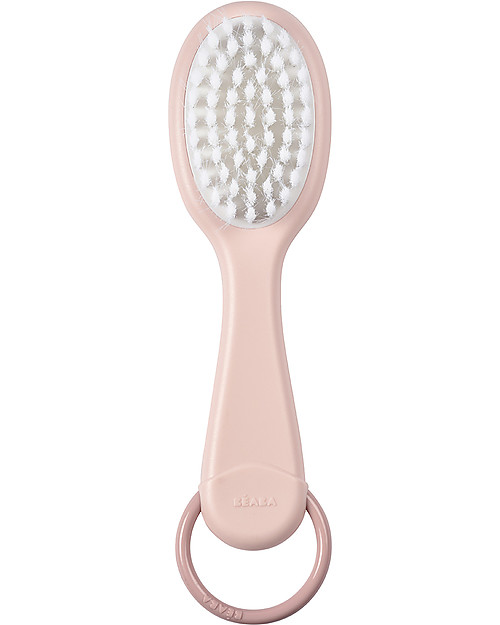 Béaba 2in1 Baby Brush + Comb - Pink - Ideal for your Little One's Beauty Routine Kit Toilette Baby