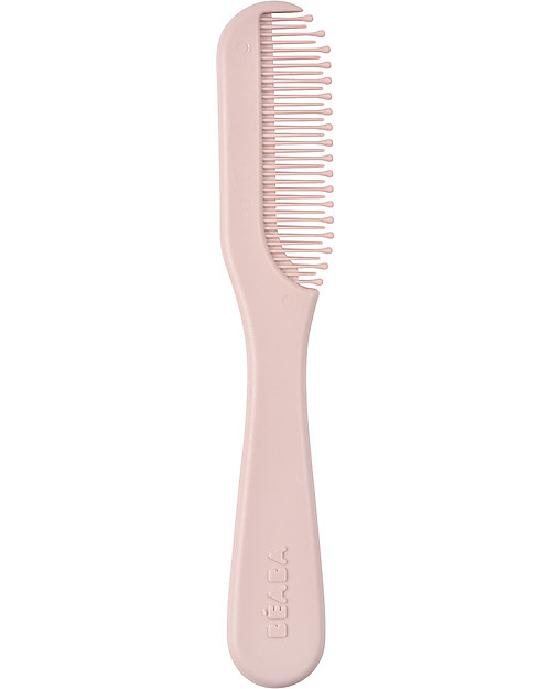 Béaba 2in1 Baby Brush + Comb - Pink - Ideal for your Little One's Beauty Routine Kit Toilette Baby