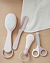 Béaba 2in1 Baby Brush + Comb - Pink - Ideal for your Little One's Beauty Routine Kit Toilette Baby