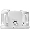 Béaba Babycook® Duo Food Maker - White and Silver - Healthy and Fast Meals for Your Growing Child Food Warmers_