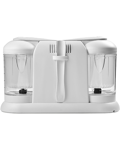 Béaba Babycook® Duo Food Maker - White and Silver - Healthy and Fast Meals for Your Growing Child Food Warmers_
