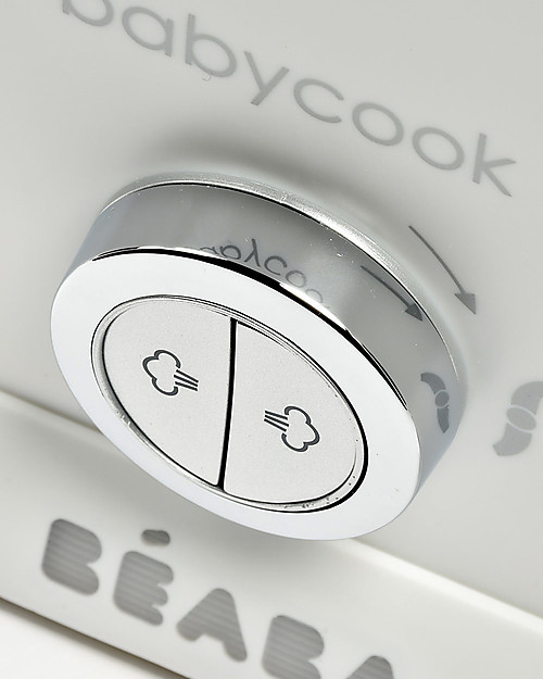 Béaba Babycook® Duo Food Maker - White and Silver - Healthy and Fast Meals for Your Growing Child Food Warmers_
