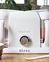 Béaba Babycook® Duo Food Maker - White and Silver - Healthy and Fast Meals for Your Growing Child Food Warmers_