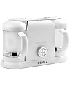 Béaba Babycook® Duo Food Maker - White and Silver - Healthy and Fast Meals for Your Growing Child Food Warmers_