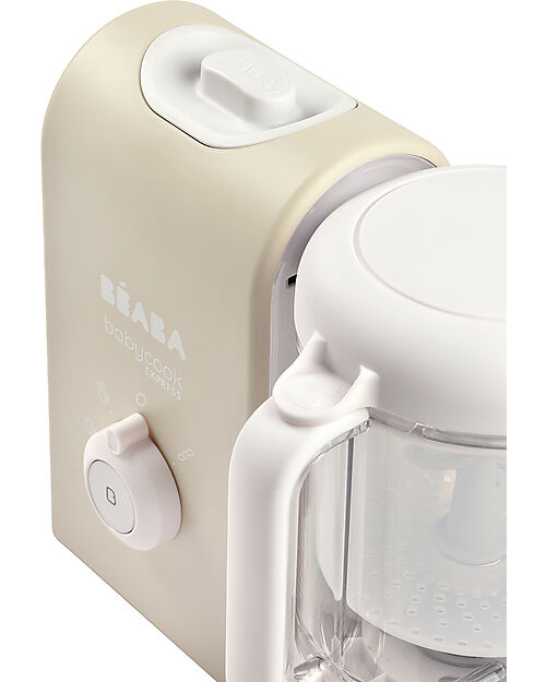 Béaba Babycook® Express Food Maker - Clay Earth - Healthy and Fast Meals for Your Growing Child - EU Plug Food Warmers_
