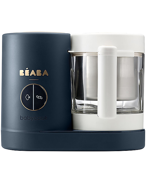 Béaba Babycook® Neo Food Maker - Night Blue - Healthy and Fast Meals for Your Growing Child Food Warmers_
