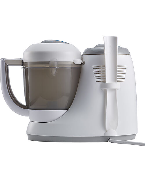 Béaba Babycook® Original Grey/Blue - Healthy and Fast Meals for Your Growing Child  - EU Plug Food Warmers_