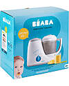 Béaba Babycook® Original Grey/Blue - Healthy and Fast Meals for Your Growing Child  - EU Plug Food Warmers_