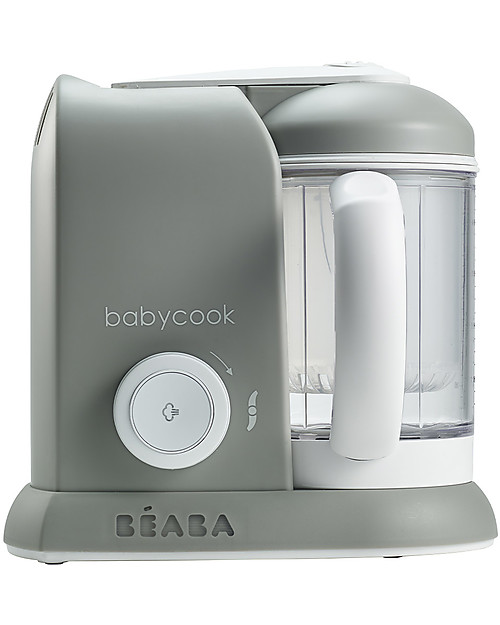 Béaba Babycook® Solo Food Maker - Grey - Healthy and Fast Meals for Your Growing Child Food Warmers_