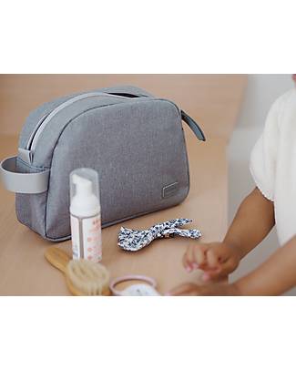 Béaba Beauty Case - Heater Grey - 24 x 8 x 17 cm Makeup Bags and Pouches
