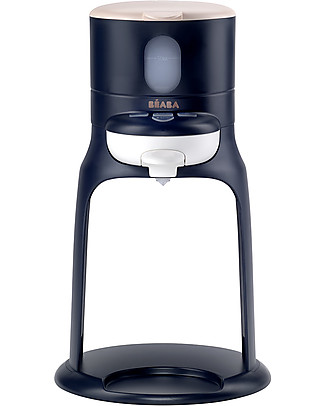 Béaba Bib' Expresso® 3in1 Instant Bottle Maker - Night Blue - Patented - Bottle Ready in 30 Seconds at Perfect Temperature Baby Bottles Accessories
