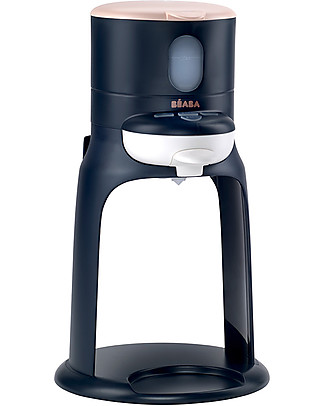 Béaba Bib' Expresso® 3in1 Instant Bottle Maker - Night Blue - Patented - Bottle Ready in 30 Seconds at Perfect Temperature Baby Bottles Accessories