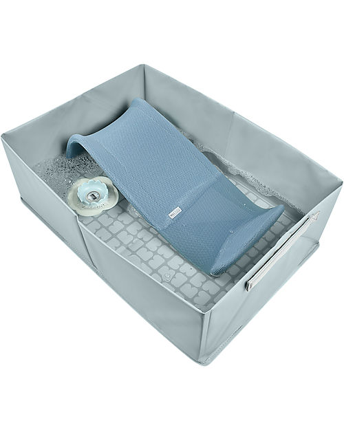 Béaba Camel'O Pop Up Bath - Green Blue - 60x40 cm Baby Bath Tubs and Accessories