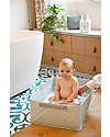 Béaba Camel'O Pop Up Bath - Green Blue - 60x40 cm Baby Bath Tubs and Accessories