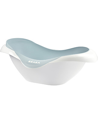 Béaba Camélé’O Baby Bath - Light Blue - Comfy with Fixing System Baby Bath Tubs