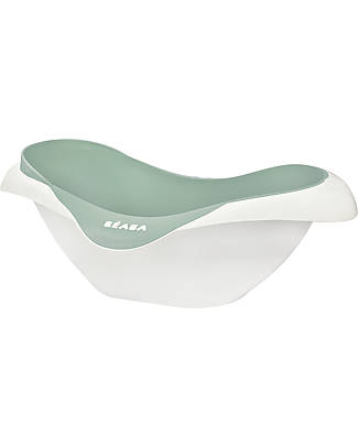 Béaba Camélé’O Baby Bath - Sage Green - Comfy with Fixing System Baby Bath Tubs and Accessories
