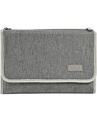 Béaba Changing station - Heather Grey - Practical and Compact Travel Changing Mats