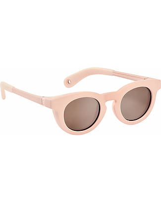 Béaba Delight Sunglasses - Blush - 9-24M with Adjustable Strap - 100% UV Filtering Sunglasses