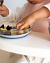Béaba Glass Meal Set with Suction - Plate + Bowl + Glass - Jungle - Made in France Meal Sets