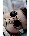 Béaba Glee Sunglasses - Terracotta - 0-9M with Adjustable Strap - 100% UV Filtering Sunglasses