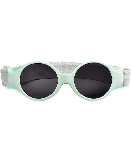 Béaba Glee Sunglasses with Adjustable Elasticated Strap - 0 - 9 Months - 100% UV Filtering - Aqua Green Sunglasses