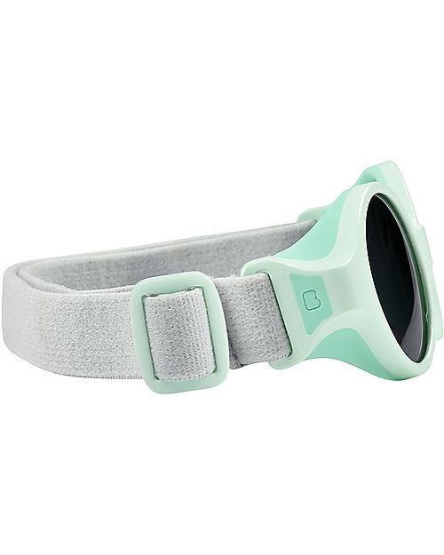 Béaba Glee Sunglasses with Adjustable Elasticated Strap - 0 - 9 Months - 100% UV Filtering - Aqua Green Sunglasses