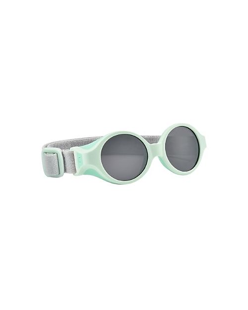 Béaba Glee Sunglasses with Adjustable Elasticated Strap - 0 - 9 Months - 100% UV Filtering - Aqua Green Sunglasses