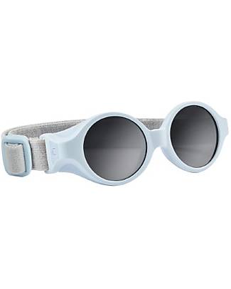 Béaba Glee Sunglasses with Adjustable Elasticated Strap - 0 - 9 Months - 100% UV Filtering - Blue Sunglasses
