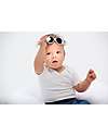 Béaba Glee Sunglasses with Adjustable Elasticated Strap - 0 - 9 Months - 100% UV Filtering - Blue Sunglasses