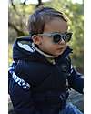 Béaba Happy Sunglasses - Baltic Blue -  2-4 Years with Adjustable Strap - 100% UV Filtering Sunglasses