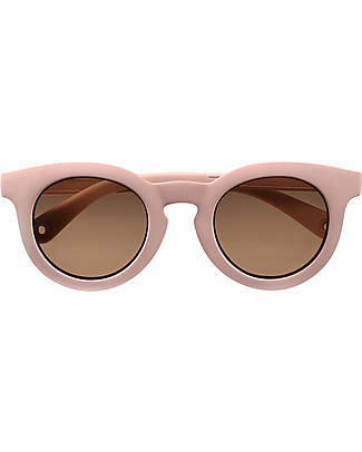 Béaba Happy Sunglasses - Dusty Rose - 2-4 Years with Adjustable Strap - 100% UV Filtering Sunglasses
